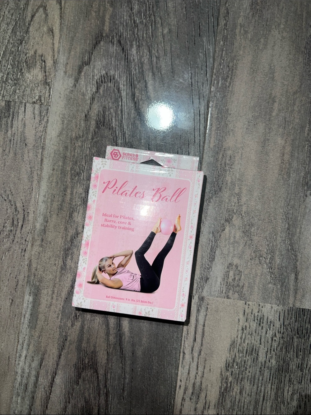 Pilates Ball - Pink Packaging